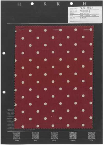 5024-333-1 Slendot Broadcloth