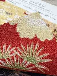 KKP2338-D-BOTANRYU Futako Chirimen Peony Dragon[Textile / Fabric] Uni Textile(Komon Studio) Sub Photo