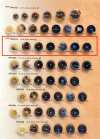 OPU311 Water Buffalo Horn 4-hole Resin Buttons