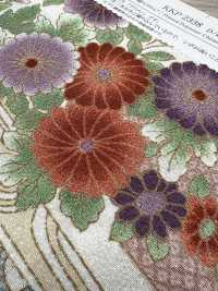 KKP2338-D-KIKUSUI Futako Chirimen Kikusui[Textile / Fabric] Uni Textile(Komon Studio) Sub Photo