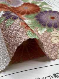 KKP2338-D-KIKUSUI Futako Chirimen Kikusui[Textile / Fabric] Uni Textile(Komon Studio) Sub Photo