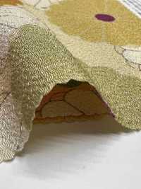 KKP2338-D-KIKUYUZEN Futako Chirimen Chrysanthemum Yuzen[Textile / Fabric] Uni Textile(Komon Studio) Sub Photo