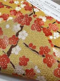 KKP2338-D-KOHARUUME Futako Chirimen Koharu Ume[Textile / Fabric] Uni Textile(Komon Studio) Sub Photo