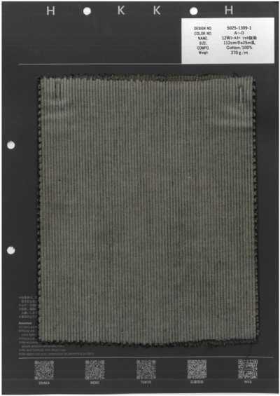 5025-1309-1 12W Corduroy Special Discharge