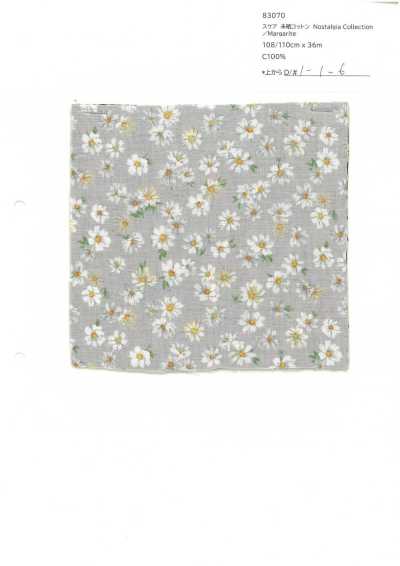 83070 SEVENBERRY® Lawn Unbleached Cotton Nostalgia Collection / Margarite
