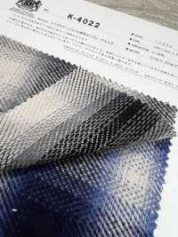 K-4022 Triple Yarn Twill Fuzzy On Play Check[Textile / Fabric] Kuwamura Textile Sub Photo