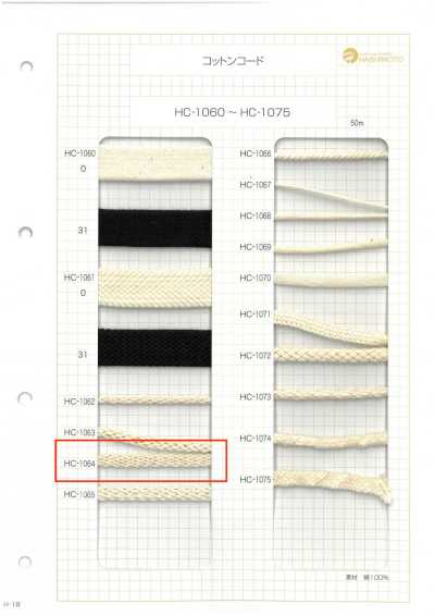 HC-1064 Lacy Cotton Cord