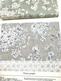 KP9073 Hand-drawn Floral Print Lawn(Round Roll)[Textile / Fabric] COSMO TEXTILE Sub Photo