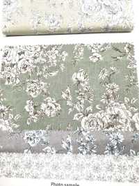 KP9073-DR Handwritten Floral Print Lawn(Half-fold)[Textile / Fabric] COSMO TEXTILE Sub Photo