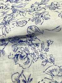 KP9073-DR Handwritten Floral Print Lawn(Half-fold)[Textile / Fabric] COSMO TEXTILE Sub Photo