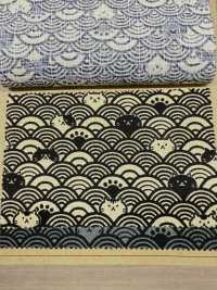AP41903-DR FUKUFUKU Cat Dobby (Half-fold)[Textile / Fabric] COSMO TEXTILE Sub Photo