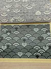 AP41903-DR FUKUFUKU Cat Dobby (Half-fold)[Textile / Fabric] COSMO TEXTILE Sub Photo