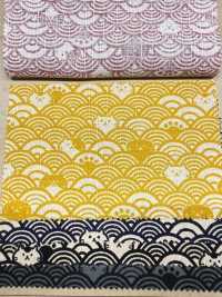 AP41903-DR FUKUFUKU Cat Dobby (Half-fold)[Textile / Fabric] COSMO TEXTILE Sub Photo