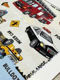 AP51207-DR Working Car Oxford(Half-fold)[Textile / Fabric] COSMO TEXTILE Sub Photo