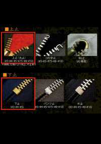 75-G-CO-C WALDES Vintage Zipper , Red Brass (Gold), Size 75, Cotton Tape, Closed End Asahi Zipper Sub Photo