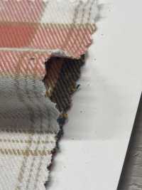 K-4031 Vintage Napped Twill Check (Napped-style Fuzzy)[Textile / Fabric] Kuwamura Textile Sub Photo