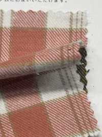K-4031 Vintage Napped Twill Check (Napped-style Fuzzy)[Textile / Fabric] Kuwamura Textile Sub Photo