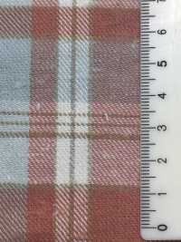 K-4031 Vintage Napped Twill Check (Napped-style Fuzzy)[Textile / Fabric] Kuwamura Textile Sub Photo