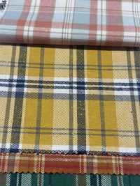 K-4031 Vintage Napped Twill Check (Napped-style Fuzzy)[Textile / Fabric] Kuwamura Textile Sub Photo