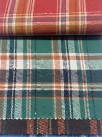 K-4031 Vintage Napped Twill Check (Napped-style Fuzzy)[Textile / Fabric] Kuwamura Textile Sub Photo