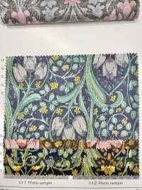 AP55807-DR Flower Wallpaper Loomstate(Half Fold)[Textile / Fabric] COSMO TEXTILE Sub Photo