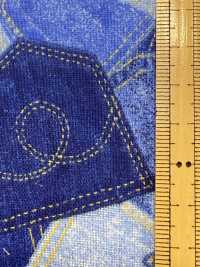 AP25501 Denim-style Double Gauze (Round Roll)[Textile / Fabric] COSMO TEXTILE Sub Photo