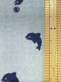 AP25501-DR Denim-style Double Gauze (Half-folded)[Textile / Fabric] COSMO TEXTILE Sub Photo