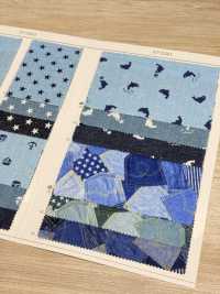 AP25501-DR Denim-style Double Gauze (Half-folded)[Textile / Fabric] COSMO TEXTILE Sub Photo