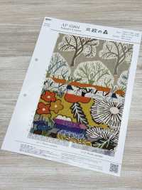 AP55804 Nordic Forest Canvas (Roll)[Textile / Fabric] COSMO TEXTILE Sub Photo