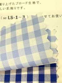 GM-2 60/1 Gingham Check[Textile / Fabric] Kuwamura Textile Sub Photo