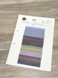 GM-1 60/1 Gingham Check[Textile / Fabric] Kuwamura Textile Sub Photo