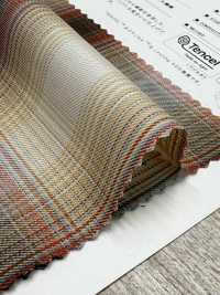 SBT-008 40/1 Organic Tencel™ Lyocell Fiber Twill Check[Textile / Fabric] Kuwamura Textile Sub Photo