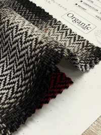 SBT-009 8/1 Organic Heavy Herringbone Ombre Check[Textile / Fabric] Kuwamura Textile Sub Photo