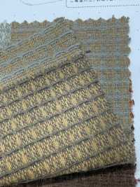 JP-5053 Waffle Knit Block Check[Textile / Fabric] Kuwamura Textile Sub Photo