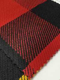 CH-6325 Triple Yarn Twill Block Check[Textile / Fabric] Kuwamura Textile Sub Photo