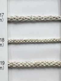 5504-18 Linen Series Round Cord Eight-Strand[Ribbon Tape Cord] RIVER Sub Photo