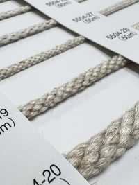 5504-19 Linen Series Round Cord Eight-Strand[Ribbon Tape Cord] RIVER Sub Photo