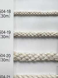 5504-19 Linen Series Round Cord Eight-Strand[Ribbon Tape Cord] RIVER Sub Photo