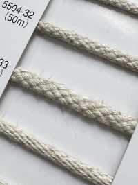 5504-33 Linen Series Round Cord Eight-Ply[Ribbon Tape Cord] RIVER Sub Photo