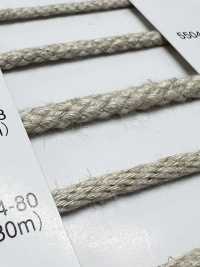 5504-33 Linen Series Round Cord Eight-Ply[Ribbon Tape Cord] RIVER Sub Photo