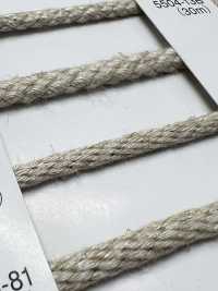 5504-80 Linen Series Round Cord Kongouchi[Ribbon Tape Cord] RIVER Sub Photo