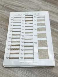 5504-9 Linen Series Plain Woven Tape[Ribbon Tape Cord] RIVER Sub Photo