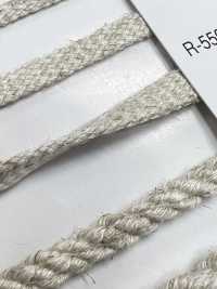 R-5505-8L Linen Series Stone Tape[Ribbon Tape Cord] RIVER Sub Photo