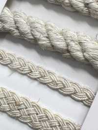 R-5505-12S Linen Series Braid[Ribbon Tape Cord] RIVER Sub Photo