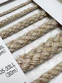 R-5505-32L Linen Series Eight-Ply Cord[Ribbon Tape Cord] RIVER Sub Photo