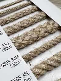 R-5505-33LL Linen Series Eight-Ply Cord[Ribbon Tape Cord] RIVER Sub Photo