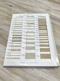 R-5505-33LL Linen Series Eight-Ply Cord[Ribbon Tape Cord] RIVER Sub Photo