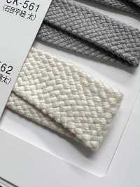 CK-562 Glossy Cord Stone-grain Flat Cord Extra Thick[Ribbon Tape Cord] Sub Photo