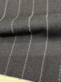 810-YWG Needle-punched Striped Denim 11oz[Textile / Fabric] Yoshiwa Textiles Sub Photo