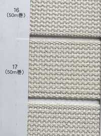 NO5502-17 Belt Tape, Thick Woven Fabric[Ribbon Tape Cord] RIVER Sub Photo